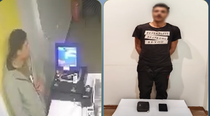 ضبط عاطل سرق هاتفًا وحقيبة أموال من محل عمل بطنطا بعد تداول فيديو الواقعة